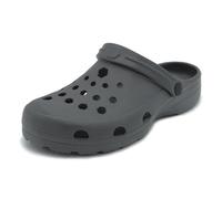 Sprint Sport Unisex Clogs für Strand, Garten, Arbeit, Zuhause mit Riemen (Anthrazit, eu_Footwear_Size_System, Adult, Numeric, medium, Numeric_44)