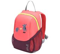 Kinderrucksack JACK WOLFSKIN "SPROUT 5", sunsetcoral, Rucksäcke, Kinder, onesize, Obermaterial: 100% Polyester. Futter: 100% Polyester (97033425-0) sunsetcoral