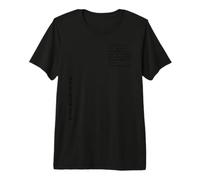 Sprüche 23, Vater der Gerechten, christlicher Vatertag Premium T-Shirt