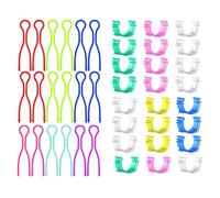 Spulenhalter Clips, 50 Stück Bunte Bobbin Thread Buddies Spulenklemmen für Fadenspule Organisierendes Nähen