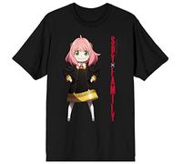 Spy X Family Anya Forger Herren T-Shirt Schwarz, Schwarz, XX-Large
