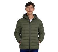 Spyder Packbare Pufferjacke Herren mit Kapuze, leichte Winterjacken für Herren, Oliv/Blatt für mich (Leaf It to Me), L