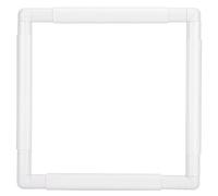 Square Shape Embroidery Frame DIY Hoop Cross Stitch Craft Tool Handhold Rectangle Sewing Supplies Durable Polypropylene Mounting Seat Lightweight Compact Design Multiple Sizes For (27.9 * 27.9CM)