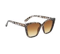 Square Sunglasses - Polarized Feline Eyewear, Trendy Cutout Shades, Bold Designer Goggles, Stylish Outdoor Accessory | Large Frame Protection Perfect For Beach Travel Shopping Festival, White Double