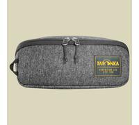 Tatonka Kulturbeutel Square Zip Pouch M – 2 l, aufklappbar mit 2 Reißverschluss-Netztaschen – Schwarz