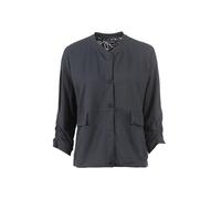 s'questo Blazer 3/4 Blouson, überschnittene Schultern, lässig Davy Grey, 46 Soquesto Kollektion Happy Soul