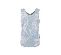 s'questo Blusentop ärmellos Fresh Denim, 40 Soquesto Kollektion Tropical Flowers
