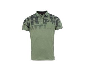 squesto - Polo 1/2 soft green - Gr. - L