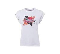s'questo Shirt 1/2 White, 38 Soquesto Kollektion Tropical Flowers