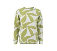 s'questo Strick 1/1 Strickpullover bequem Muster weich Cozy Green 40 Soquesto Kollektion Be Great