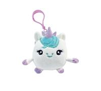 SquishPets Keychain Galupy Rainbow Unicorn - Kuscheltier Jessie, Einhorn Plüschtier in einem Schlüsselanhänger, 6 cm