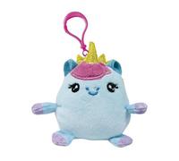 SquishPets Keychain Galupy Rainbow Unicorn - Kuscheltier Luna, Einhorn Plüschtier in einem Schlüsselanhänger, 6 cm