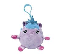 SquishPets Keychain Galupy Rainbow Unicorn - Kuscheltier Nova, Einhorn Plüschtier in einem Schlüsselanhänger, 6 cm