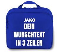 SR Teamsports Jako Kulturtasche One personalisiert Dein Text in 3 Zeilen | Royalblau, 25x12x20 cm, Wunschtext, Individuell, Kulturbeutel, zum Aufhängen, strapazierfähig