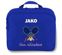 SR Teamsports Jako Kulturtasche One personalisiert Tennis Schläger Text | Royalblau, 25x12x20 cm, Damen, Herren, zum Aufhängen, groß, XL, Kinder, Jungen, Mädchen, recycelt Polyester, nachhaltig