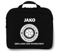 SR Teamsports Jako Kulturtasche One personalisiert Vereinslogo Fußball | Schwarz, 25x12x20 cm, Fußballfan, Training, zum Aufhängen, Damen, Herren