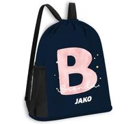 SR Teamsports JAKO Multibag One personalisiert Aquarell Buchstabe | Marine Blau, 30 x 45 cm, Sporttasche, Trainingstasche, Turnbeutel, Sportbeutel, Fußball