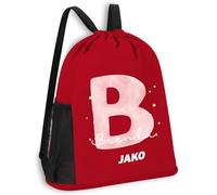 SR Teamsports JAKO Multibag One personalisiert Aquarell Buchstabe | Rot, 30 x 45 cm, Sporttasche, Trainingstasche, Turnbeutel, Sportbeutel, Fußball