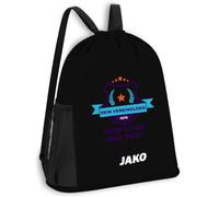 SR Teamsports JAKO Multibag One personalisiert Dein Vereinslogo | Schwarz, 30 x 45 cm, Sporttasche, Trainingstasche, Fußball, Handball, Reisegepäck