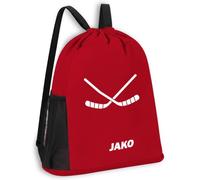 SR Teamsports JAKO Multibag One personalisiert Hockey mit Name | Rot, 30 x 45 cm, 1706, Rucksack, Sportrucksack, Sport, sportlich, Schuhfach, Damen, Herren, Kinder, Nassfach, Gymsack