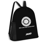 SR Teamsports JAKO Multibag One personalisiert Vereinslogo Fußball | Schwarz, 30 x 45 cm, Training, Geschenk, Fußballfan, Gadgets, für Jungs, Sportausrüstung