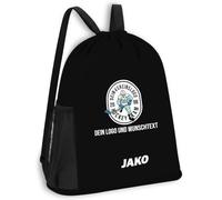 SR Teamsports JAKO Multibag One personalisiert Vereinslogo Hockey | Schwarz, 30 x 45 cm, Sporttasche, Eishockey, Puck, Eisstadion, Fanartikel