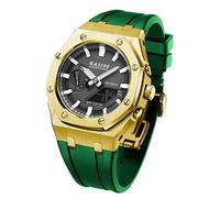 SRDRK Für GA2100STH-1A Metall-Uhrengehäuse, Silikon-Armband, 316 Edelstahl, modifiziertes Zubehör-Set, Einheitsgröße