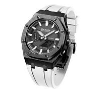 SRDRK GA2100 MOD Kit für GA2100-1A1 Metall-Uhrengehäuse, Silikonarmband, 316 Edelstahl, modifiziertes Zubehör, Armband, Lünettenbänder, Einheitsgröße