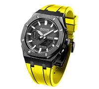 SRDRK GA2100 MOD Kit für GA2100HC-2A Metall-Uhrengehäuse, Silikonarmband, 316 Edelstahl, modifiziertes Zubehör, Armband, Lünettenbänder, Einheitsgröße