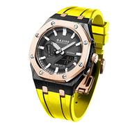 SRDRK GA2100 MOD Kit für GA2110SU-9A Metall-Uhrengehäuse, Silikonarmband, 316 Edelstahl, modifiziertes Zubehör, Armband, Lünettenbänder, Einheitsgröße