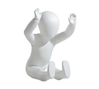 SRNSAEB Kind Schaufensterpuppe Krabbelnde/Stehende/Sitzende Kinder-Schneiderpuppe, Ganzkörpermodell für Kleiderdesign, realistische Schaufensterpuppe mit abnehmbarem Torso(Style 7)