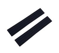 SRTYDCUR 18 mm 19 Top-Uhrenarmband aus Gummi und Silikon, kompatibel mit Patek-Armband for Philippe-Gürtel, Damen, Aquanaut 5067A, Faltschließe(Black,18mm,RoseGold Buckle)