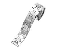 SRTYDCUR 20 Mm 22 Mm 23 Mm Edelstahl-Uhrenarmband, Kompatibel Mit Cartier Solo Claire Herren- Und Damen-Uhrenarmband Aus Feinem Stahl(22mm)
