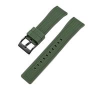 SRTYDCUR 20mm 22mm Flüssigsilikonarmband Universal Schnellverschluss Armband Band for Seiko(Army green02,22mm)