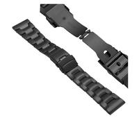 SRTYDCUR 23MM Metall Strap Kompatibel Mit Casio PROTREK PRT-B50/B70 PRW-35/60/61Y Armband Edelstahl Uhr Prw-30 Prw-51Y Bands(Black)