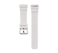 SRTYDCUR Armband kompatibel mit Casio G-SHOCK GMA-S2100 Damen, rosa-weiß, Schnellverschluss, Gummiharz, Uhrenarmband, Zubehör, 16 mm(White)