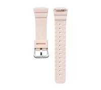 SRTYDCUR Armband kompatibel mit Casio G-SHOCK GMA-S2100 Damen, rosa-weiß, Schnellverschluss, Gummiharz, Uhrenarmband, Zubehör, 16 mm(Light pink)