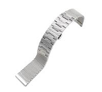 SRTYDCUR Edelstahl-Mesh-Gürtel, kompatibel mit Citizen Eco-Drive Air Eagle Jy8078, zweite Generation, Blue Angel-Uhrenarmband, 22 mm(22mm)