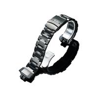 SRTYDCUR Edelstahl-Uhrenarmband, kompatibel mit Casio Sportuhr 3506 GBD-200 GBD-200RD/SM, modifiziertes Metall-Uhrenarmband, schwarzes Armband, Zubehör(NO.3107)