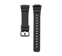 SRTYDCUR Harz-Uhrenarmband, kompatibel mit Casio Gshock GMA-S2100 BA-3A/2A2/4A/7A/1A/SK-1 GA-2100/2110A, Sportarmband, Schnellverschluss, TPU-Uhrenarmband(Black-black clasp)