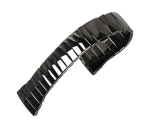 SRTYDCUR Hochwertiges Keramik-Uhrenarmband, kompatibel mit Rado Sintra Series-Uhrenarmband, schwarzes Keramikarmband, Damen- und Herren-Uhrenkette, 17 mm, 26, 29(26mm)