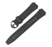 SRTYDCUR Uhrenarmband kompatibel mit Casio G-Shock W-800H W-217H AQ-S800W Harz-Gummi-Konvexgelenk 18 mm Armband Uhrenzubehör Band
