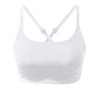 SRZYMJ Badeshorts Damen Badehose Hohe Taille Schnell Trocknende Boardshorts Wassersport 2 in 1 Laufhose Kurz Sporthose mit Reißverschlusstasche 6-Weiß M (Nur Tankini Oberteil oder Badeshorts)