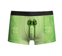 SRZYMJ Baumwoll Boxershorts Herren Retroshorts FüR Herren Shorts Herren UnterwäSche Unterhosen Herren Baumwolle Slips Shortys Herren-Strings Grün XL