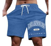 SRZYMJ Blau Shorts Herren wasserdicht Outdoor-Shorts wandershorts Herren geeignet für Angeln Freizeit Arbeitshose Kurze Hosen L Fashion