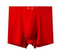 SRZYMJ Boxershorts Herren Rot Boxershorts Herren Männer Unterwäsche Unterhosen Men Retroshorts Boxer Baumwolle Unterhosen Herren Boxershorts Baumwolle Herren Unterhosen Mit Eingriff Größe 9 8XL