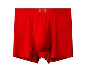 SRZYMJ Boxershorts Herren Rot Boxershorts Herren Männer Unterwäsche Unterhosen Men Retroshorts Boxer Baumwolle Unterhosen Herren Boxershorts Baumwolle Herren Unterhosen Mit Eingriff Größe 9 8XL