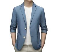 SRZYMJ BU1 Herren Sakko Blazer Militär Stil Anzug Jacke Business Freizeit Slim Fit Anzugjacke Kord Herren Blazer Mantel Herren Schwarz Flanellhemd Herren Beige 6XL