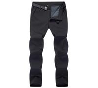 SRZYMJ Herren Cargo Hose Baumwolle Outdoor Hose mit 8 Taschen Männer Stretch Arbeitshosen Combat Tactical Hose Ranger Hose für Jagd Wandern Schwarz S Hiking Shorts Men Jogginghose