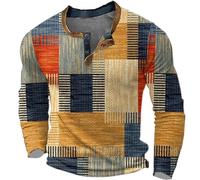 SRZYMJ Herren Poloshirt-Langarm Poloshirt aus Baumwolle atmungsaktiv Golf Casual T-Shirt Herren Nachthemd Langarm Arbeitshemd Halloween Kostüm Damen Horror Pullover Hemd Freizeithemden 1035A